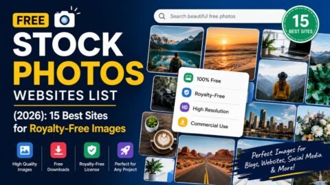 Free Stock Photos Websites List (2026): 15 Best Sites for Royalty-Free Images