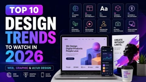 Top 10 Design Trends to Watch in 2026 | Web, Graphic & UI/UX Design