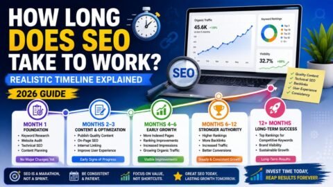 How Long Does SEO Take to Work? Realistic Timeline Explained (2026 Guide)